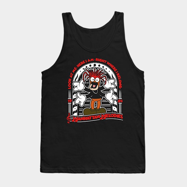 Pepe Muppets Manhattan Melodies Tank Top by RetroReview